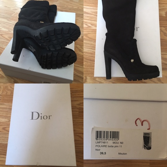 Dior Shoes - Worn 1x! DIOR 💯% authentic POLAIRE boots 💕
